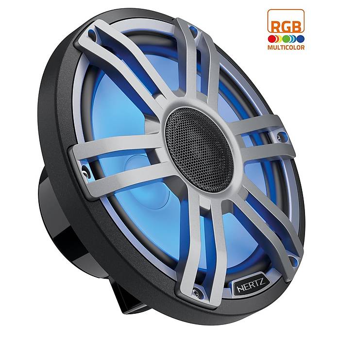 Hertz HMX 8 S-LD-SW RGB I��kl� Marin Hoparl�r | 200W Sportif Beyaz | SPLHIFI