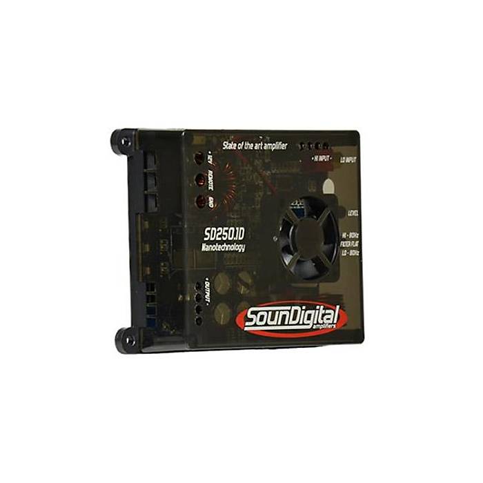 Sound Digital SD-250.1d1 EVO Mono Blok Full Range Amplifikat�r | 1 Ohm 300W RMS | SPLHIFI