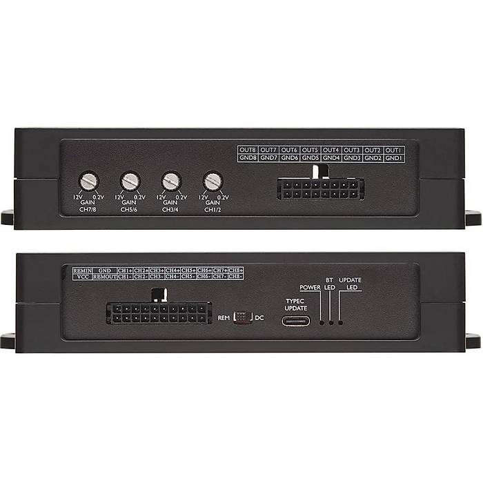 Powerbass PBX-DSP8 8 Kanal 32-Bit Ses Sistemi DSP lemcisi | SPLHIFI