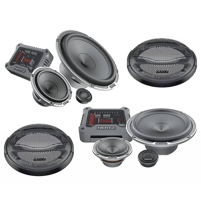 Hertz Mille MPK 163 3-Yollu ve MPK 165 2-Yollu Aktif Ses Sistemi Musway D8 DSP Paket SPLHIFI