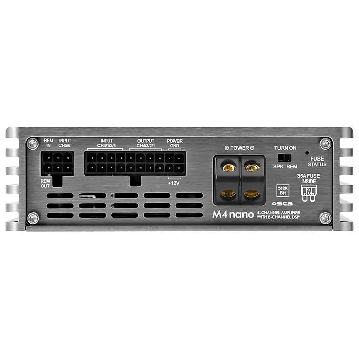 Musway M4nano 512K Bit DSP'li 4 Kanal D S�n�f� Amfi � 8 Kanal DSP