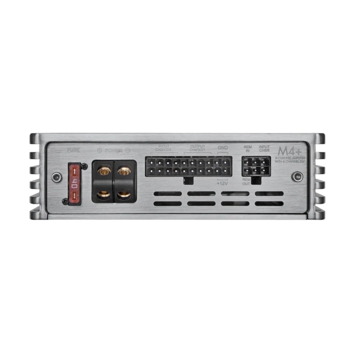 Musway M4+ DSPli 4 Kanal Amfi + 8 Kanal DSP | Soket Sokete Montaj, Uzaktan DSP Ayar | SPLHIFI