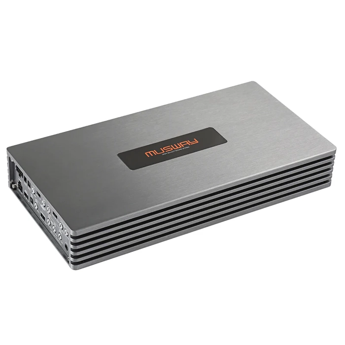 Musway SIX 100 6 Kanal Snf D Amfi | 6110 W 4 ohm  6180 W 2 ohm | Kpr 3360 W 4 ohm | High-Level + RCA | SPLHIFI