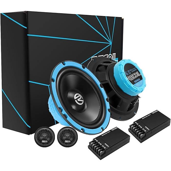 Recoil REM-65 16.5 cm 2 Yollu Komponent Tak�m� | 100W RMS / 200W Peak | SPLHIFI