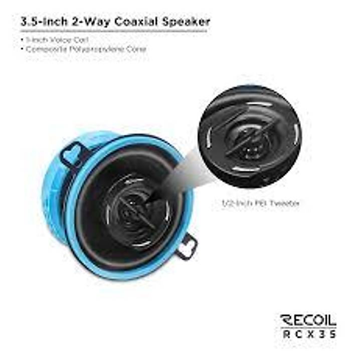Recoil Echo RCX-35 8.8 cm 2 Yollu Koaksiyel Hoparl�r | 40W RMS / 80W Peak | SPLHIFI