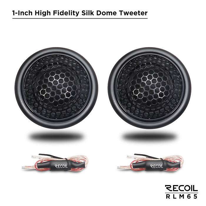Recoil Level 3 RLM-65 16.5 cm 2 Yollu Komponent Tak�m� | 80W RMS / 160W Peak | SPLHIFI
