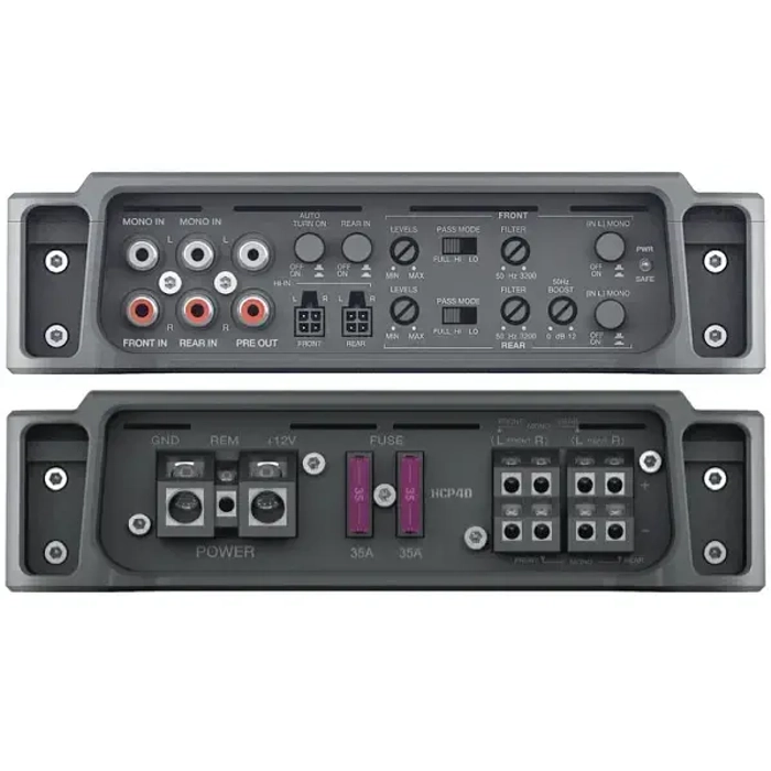 Hertz HCP 4MDK 4 Kanal Marin Amfi | 4x220W RMS 2 Ohm | 880W | SPLHIFI