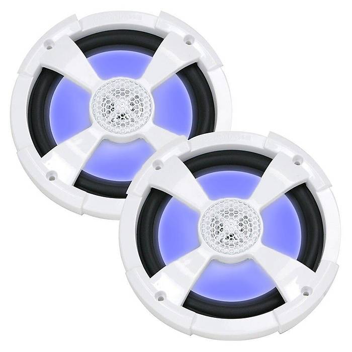 Powerbass XL-62M 16.5 cm RGB LED'li Marin Hoparl�r | 60W RMS / 120W Peak | SPLHIFI
