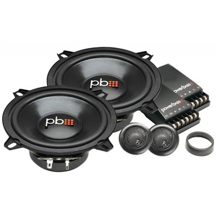 Powerbass S-50C 13 cm (5.25) Komponent Hoparlr | 50 W RMS / 150 W Peak | SPLHIFI