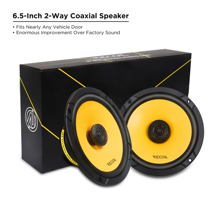 Recoil Level 3 RLX-65 16.5 cm 2 Yollu Koaksiyel Hoparl�r | 80W RMS / 160W Peak | SPLHIFI
