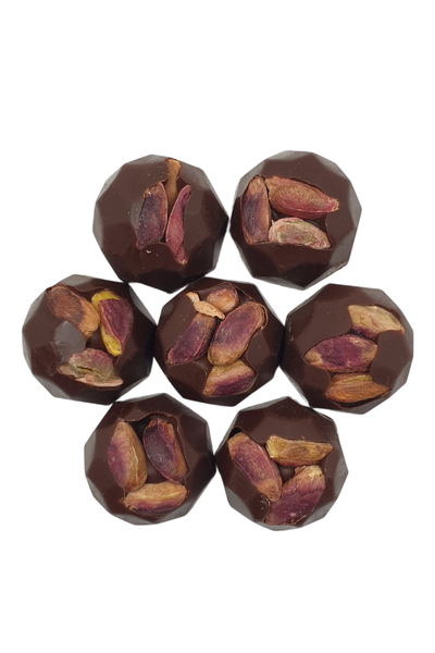 Bütün Antepfýstýklý %72 Kakao Bitter, Spesiyal Çikolata - 500 Gr.