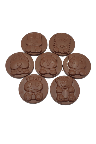Aroha Kids Sevimli Hayvanlar - Çocuklar Ýçin Özel Çikolata (Sütlü Çikolata) 210 gr