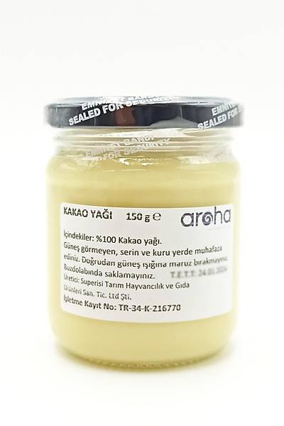 Aroha Saf Kakao Yaðý - Þekersiz, Glutensiz, Vegan