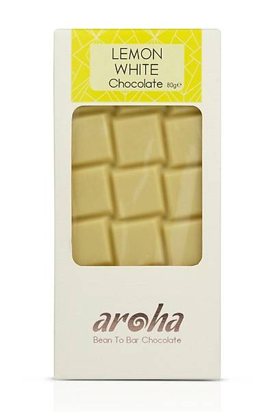 Aroha Limonlu Beyaz Çikolata - %50 Kakao