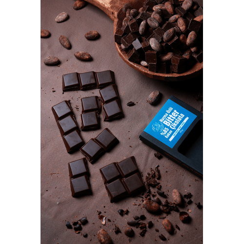 Aroha Şeker İlavesiz Vegan Hurma Özlü Bitter Çikolata - %85 Kakao