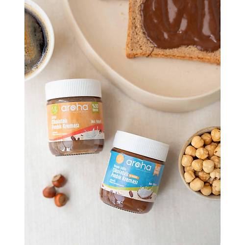 kili Lezzet - Stl ikolatal Fndk Kremas & Vegan Stl ikolatal Fndk Kremas 180 g X 2 Adet