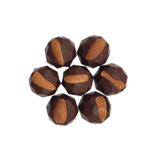 Bütün Bademli %72 Kakao Bitter, Spesiyal Çikolata - 500 Gr.