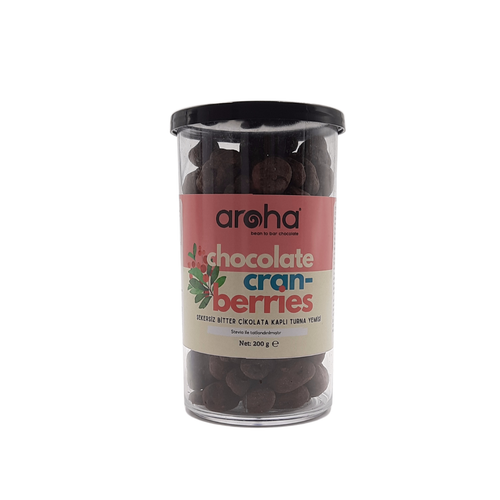 ekersiz Stevial Bitter ikolata Kapl Turnayemii (Cranberry) Draje - 200 Gr.