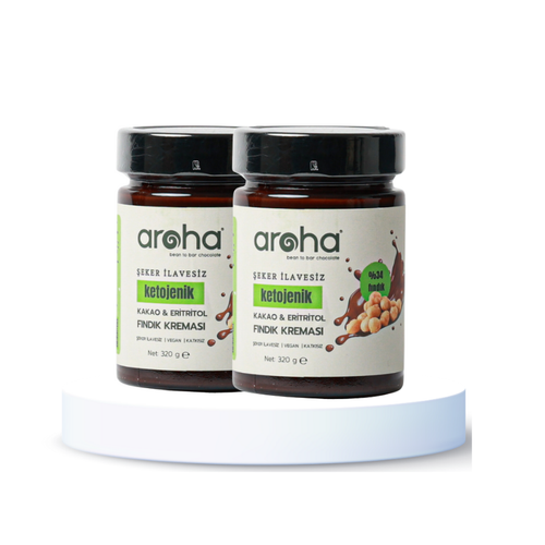 kili Avantaj Paket. Kakao & Eritritoll Ketojenik Fndk Kremas %34 Fndk - eker lavesiz - 320 g X 2 Adet