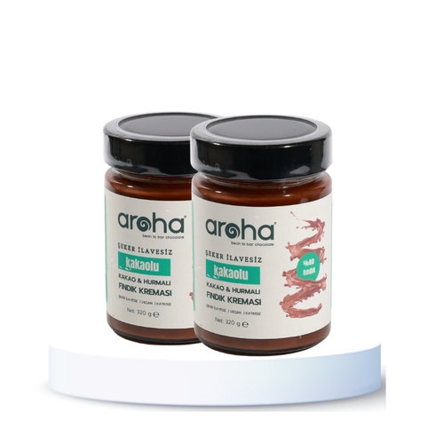 kili Avantaj Paket. Kakaolu & Hurmal Fndk Kremas %80 Fndk - eker lavesiz - 320 g X 2 Adet