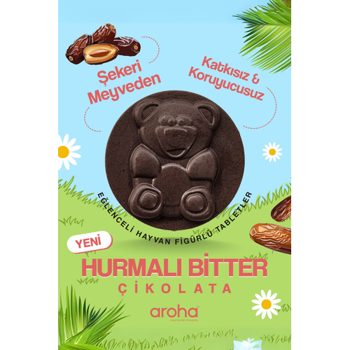 Hurmal Bitter ikolata 28 gr | ekeri Meyveden | Aroha Kids