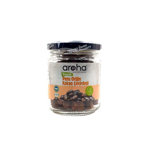 Aroha Organik Sertifikal Kakao ekirdei - Peru Orijin - 90 Gr.
