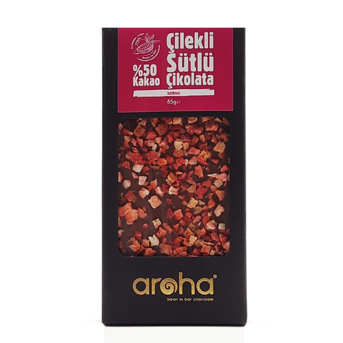 %50 Kakao, ilekli Stl ikolata. 85 Gr X 6 Adet.