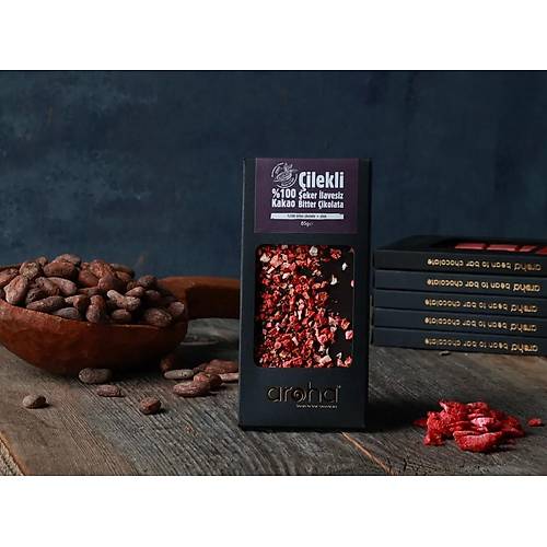 Altl Avantaj Paket. %100 Kakao ilekli eker lavesiz Bitter ikolata 85 g x 6 Adet