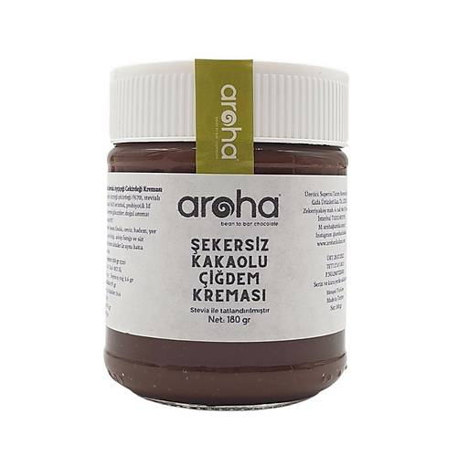 ekersiz Kakaolu Stevial idem Kremas - Vegan Ketojenik (180 gr)