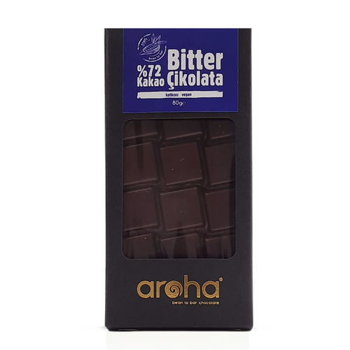 Aroha Bitter Çikolata - %72 Kakao