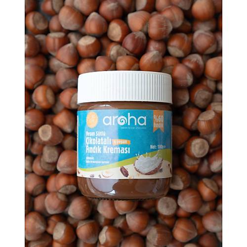 Vegan Stl ikolatal Fndk Kremas %60 Fndk - 180 g