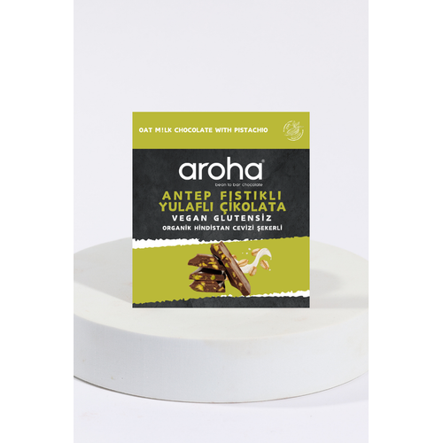 Antep Fstkl Yulaf Stl Organik Hindistan Cevizi ekerli ikolata - 42 g