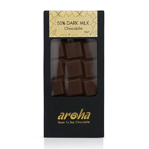 Aroha Sütlü Çikolata - %50 Kakao - Üçlü Lezzet
