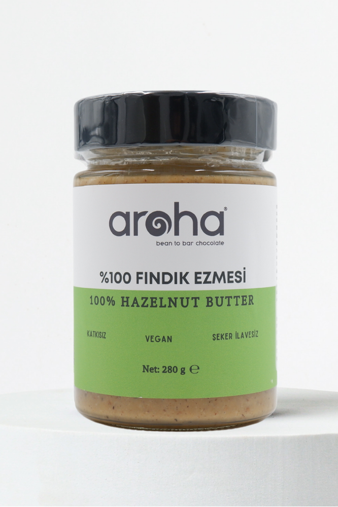 %100 Fındık Ezmesi Şeker Ilavesiz - 280 g