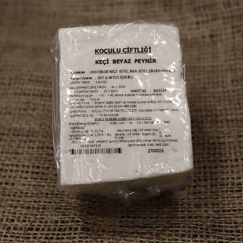 Keçi Beyaz Peynir 580-640g