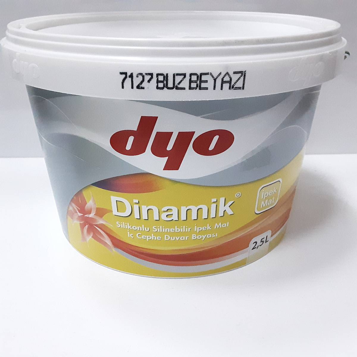 Dyo Dinamik Silikonlu Silinebilir İpek Mat İç Cephe Duvar Boyası 2.5 L ...