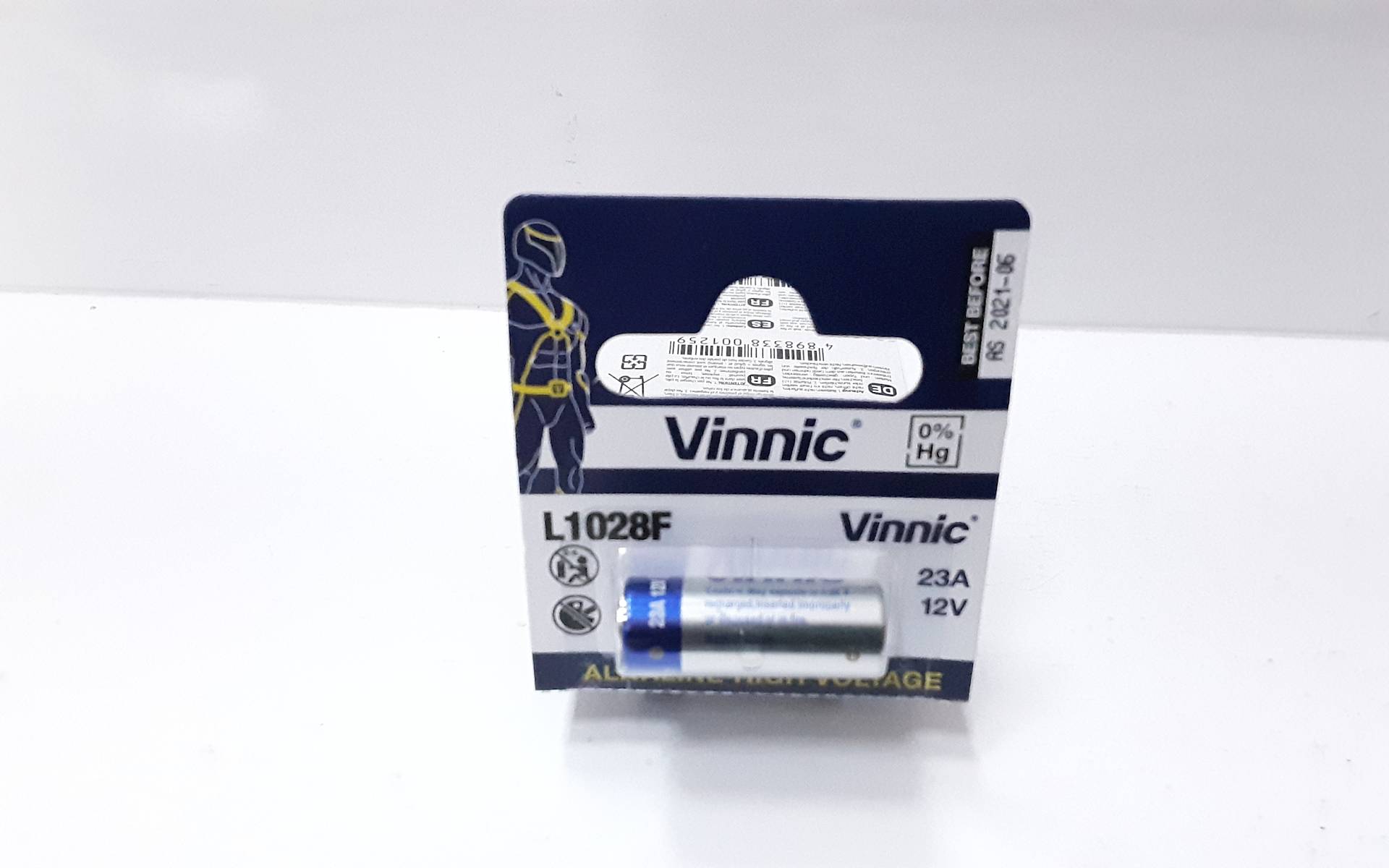 Sonivox. Pila Bateria Vinnic 23a L1028f Blister 1 Unidad (45057)