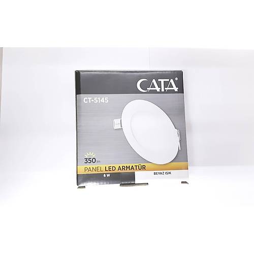 Cata CT-5145 Sva Alt Slim Spot 6W Beyaz 6400K