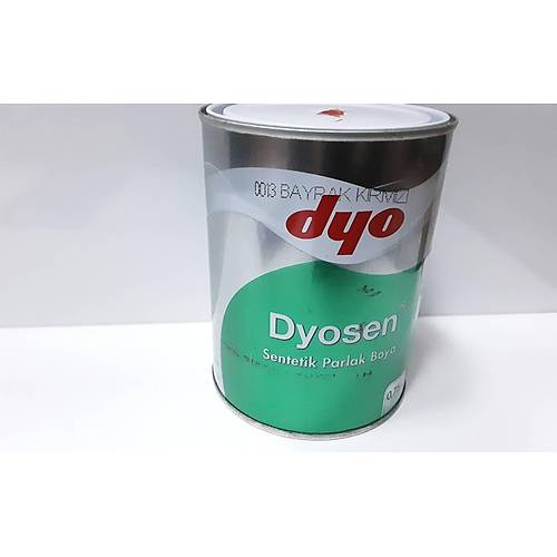 Dyosen Sentetik Parlak Boya 0.75 L. 0013 Bayrak Krmz