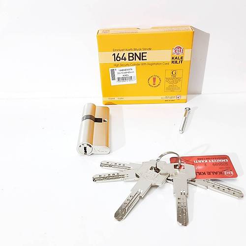 Kale Kilit 164BNE Emniyet Kartl Bilyal Silindir 85 mm Nikel