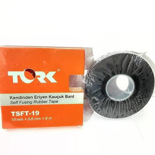 Tork TSFT-19 Kendinden Eriyen Kauuk Bant 19mm x 0,8mm x 8m
