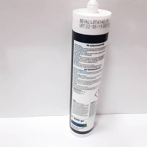 Bostik Akrilik 666 Çekomastik Dolgu ve Montaj Mastiği 500 Gr. Beyaz