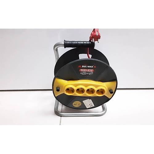 Bul-Max 7001 Nolu 3 x 1,5 mm Makaral Seyyar Uzatma Kablosu 20 mt.
