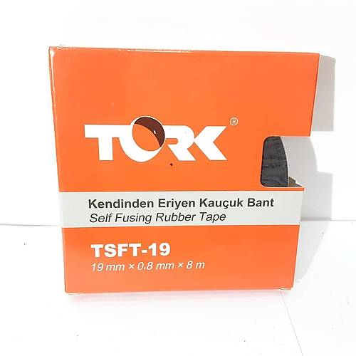 Tork TSFT-19 Kendinden Eriyen Kauuk Bant 19mm x 0,8mm x 8m
