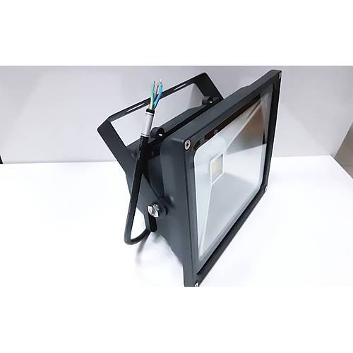 Renesola IP65 Led Siyah Projektr 30W Beyaz 6500K