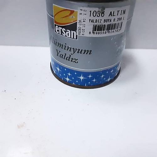 Ersan Alminyum Yaldz Boya 0.200L 1036 Altn