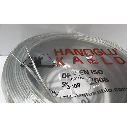 Hanolu Kalayl Kordon Kablo 2x0.75 effaf 1 mt.