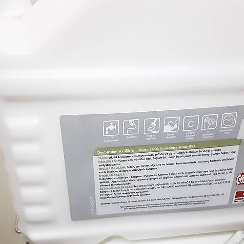 Dyobinder Akrilik Emlsiyon Esasl Konsantre Astar 2.5 L.  9001