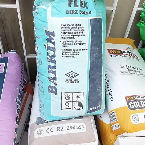 Barkim Flex Derz Dolgu Beyaz 20 Kg