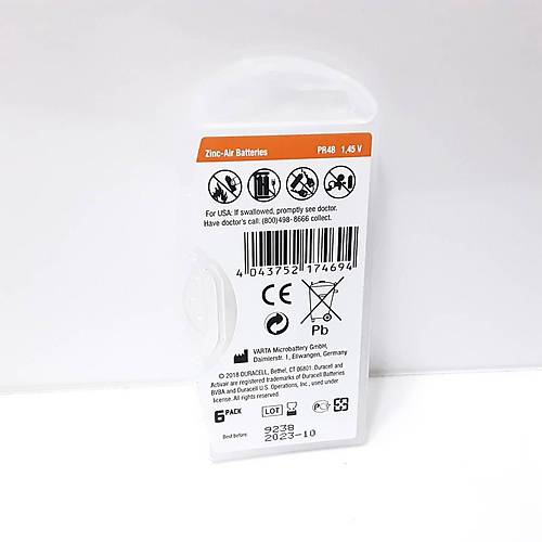 Duracell Activair 13 itme Cihaz Pili 1.45V